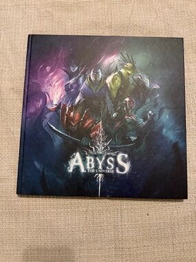 Abyss: The Universe Hardcover Art Book - Dark Fantasy Cover